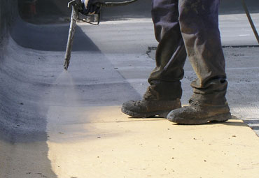Coating systems over Edmonton spray foam roof systems